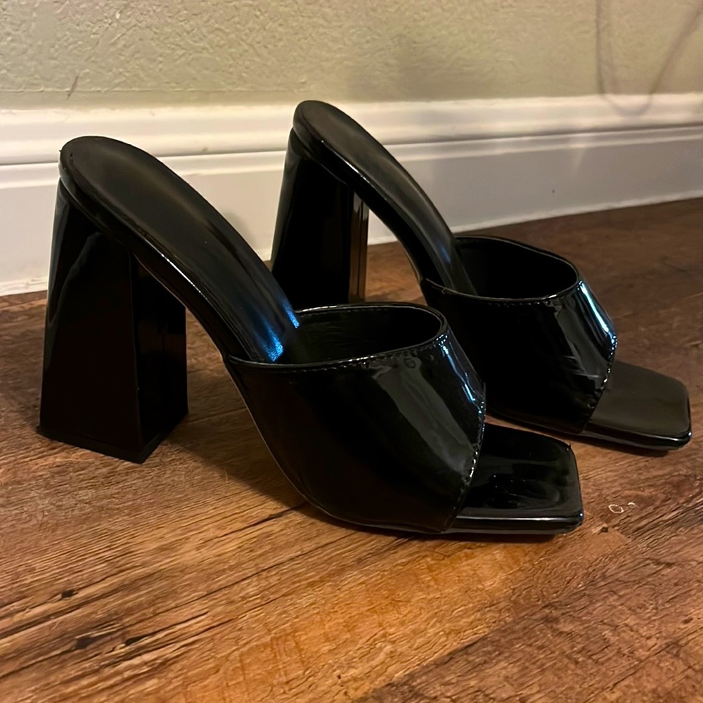 Black heels